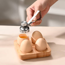 Load image into Gallery viewer, Stainless Steel Egg Cracker and Shell Opener