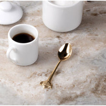 Load image into Gallery viewer, Fino Demi Spoon with Teapot Design (Silver or Gold Plated)