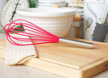Load image into Gallery viewer, Silicone and Stainless Steel Whisk 11.5"