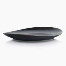 Load image into Gallery viewer, 11-Inch Graphite Blue Porcelain Dinner Plate