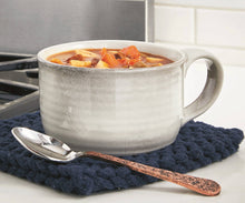 Load image into Gallery viewer, Crochet Trivet Red Cotton