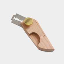Load image into Gallery viewer, Compact Cherrywood Lame Bread Scoring Tool