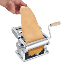 Load image into Gallery viewer, Fante's Silver Pasta Machine with Double Pasta Cutter