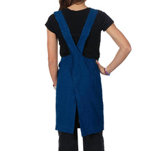 Load image into Gallery viewer, Firenze Kids Beige Linen Smock Apron (Various Colors)