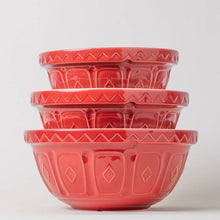 Load image into Gallery viewer, Mason Cash Red Color Mix Bowl Size 12