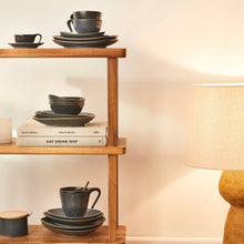 Load image into Gallery viewer, 5-oz Blue Graphite Porcelain Bowl