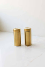 Load image into Gallery viewer, Auric Stainless Steel Salt and Pepper Shakers