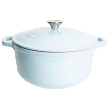 Load image into Gallery viewer, 6qt Enameled Cast Iron Dutch Oven (2 colors)