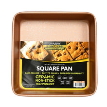 Load image into Gallery viewer, Square Pan 9" Ultimate Rose Gold