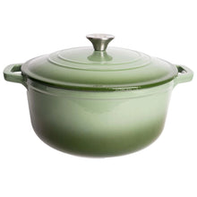 Load image into Gallery viewer, 6qt Enameled Cast Iron Dutch Oven (2 colors)