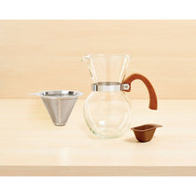 Load image into Gallery viewer, Fino Pour-Over Coffee Maker with Bamboo Handle