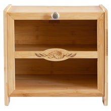 Load image into Gallery viewer, Double-Layer Farmhouse Bread Box