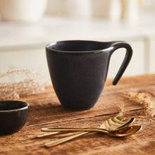 Load image into Gallery viewer, 15-oz Blue Graphite Porcelain Cup