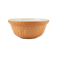 Load image into Gallery viewer, Mason Cash Bear Ochre "In the Forest" Bowl Size 24