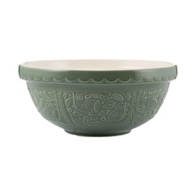 Load image into Gallery viewer, Mason Cash Owl Dark Green "In the Forest" Bowl Size 18