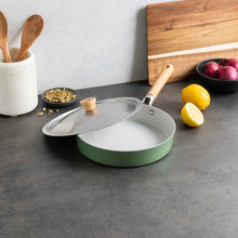 Load image into Gallery viewer, Cardamom™ Ceramic Nonstick 10 Inch Skillet with Stainless Steel Lid | Nordic Ware