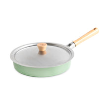 Load image into Gallery viewer, Cardamom™ Ceramic Nonstick 10 Inch Skillet with Stainless Steel Lid | Nordic Ware
