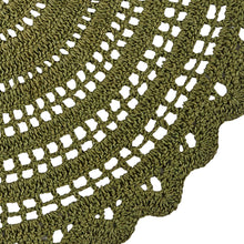 Load image into Gallery viewer, Addison Crochet Placemat - Matcha Green