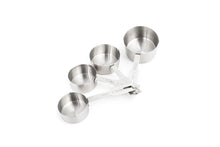 Load image into Gallery viewer, Stainless Steel Measuring Cup 4 Piece Set