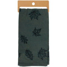 Load image into Gallery viewer, Emerald Leaf Kitchen Towel
