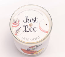 Load image into Gallery viewer, Apple Harvest Medium Glass Just Bee Candle
