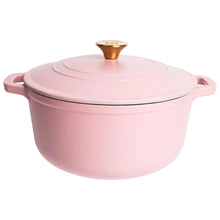 Load image into Gallery viewer, 6qt Enameled Cast Iron Dutch Oven (2 colors)