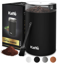 Load image into Gallery viewer, Kaffe 3.5 oz Electric Coffee Grinder w/ Cleaning Brush (4 colors)