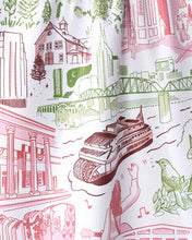 Load image into Gallery viewer, Geometry Nashville in Color Tea Towel