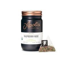 Load image into Gallery viewer, Apolis Tea Organic Raspberry Rose Tea Bags