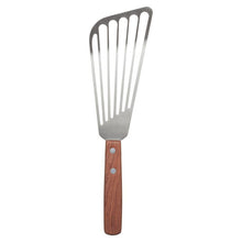 Load image into Gallery viewer, Fish Spatula Slotted Angled Stainless Steel Turner