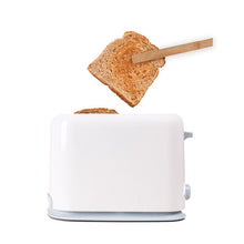 Load image into Gallery viewer, Bamboo Toast Tongs 12 inch