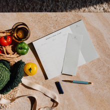 Load image into Gallery viewer, Harvest Undated Weekly Meal Planner & Grocery List