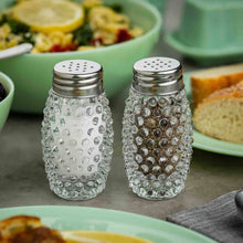 Load image into Gallery viewer, Hobnail Salt & Pepper Shakers (Set of 2)