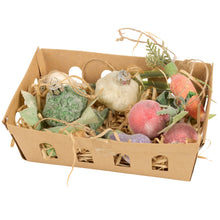 Load image into Gallery viewer, Glass Veggie Ornaments (9 Styles)