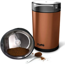 Load image into Gallery viewer, Kaffe 3.5 oz Electric Coffee Grinder w/ Cleaning Brush (4 colors)