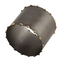 Load image into Gallery viewer, Dot Rim Napkin Ring (Graphite)