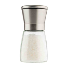 Load image into Gallery viewer, 6 oz Glass Salt & Pepper Grinding Mill, Set of 2