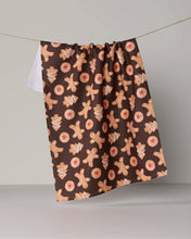 Load image into Gallery viewer, Geometry Holiday Cookies Tea Towel
