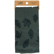 Load image into Gallery viewer, Emerald Leaf Kitchen Towel