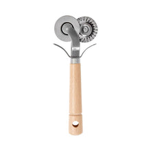 Load image into Gallery viewer, Double Pastry Ravioli Pasta Dough Cutter Crimper