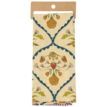 Load image into Gallery viewer, Folk Diamond Floral Kitchen Towel