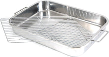 Load image into Gallery viewer, Stainless Steel Roasting Pan w/Rack (2 Sizes)