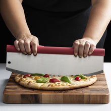 Load image into Gallery viewer, Rocking Pizza Cutter with Blade Guard