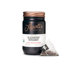 Load image into Gallery viewer, Apolis Tea Organic Blackberry Bergamot Tea Bags