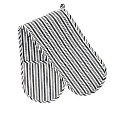 Load image into Gallery viewer, Cotton Double Oven Mitt, Black