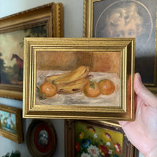 Load image into Gallery viewer, Vintage Style Banana & Oranges Still Life Framed Art Print 4x6