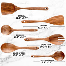 Load image into Gallery viewer, Teakwood Utensil (Various Styles)