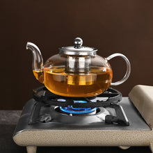 Load image into Gallery viewer, Glass Teapot with Infuser (4-Cup)