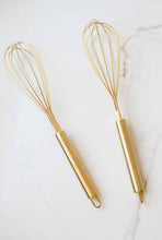 Load image into Gallery viewer, Auric Gold Stainless Steel Whisk