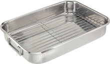 Load image into Gallery viewer, Stainless Steel Roasting Pan w/Rack (2 Sizes)